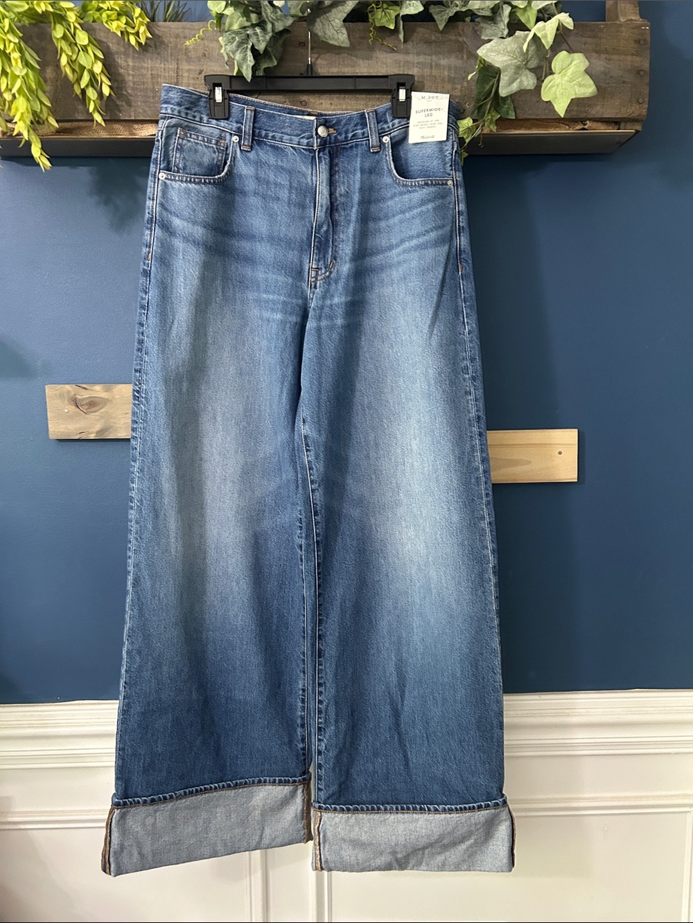 Madewell Super Wide Jeans NWT 30T